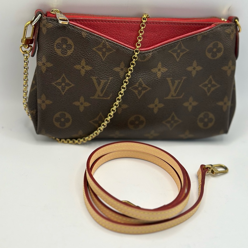 Louis Vuitton Pallas red Monogram crossbody Bag